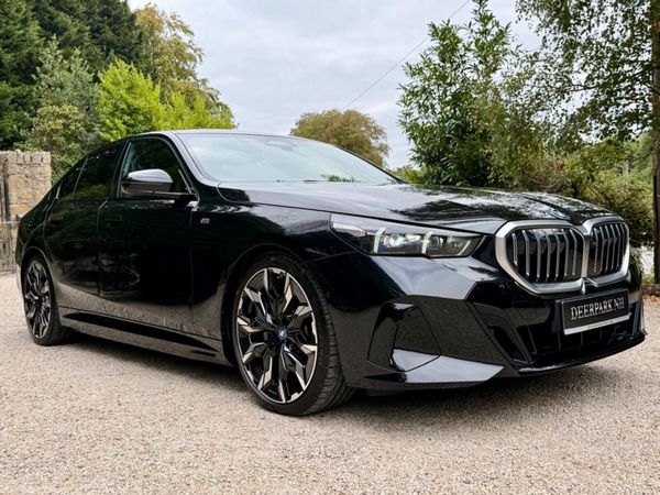 BMW 5-Series Saloon, Petrol Plug-in Hybrid, 2024, Black