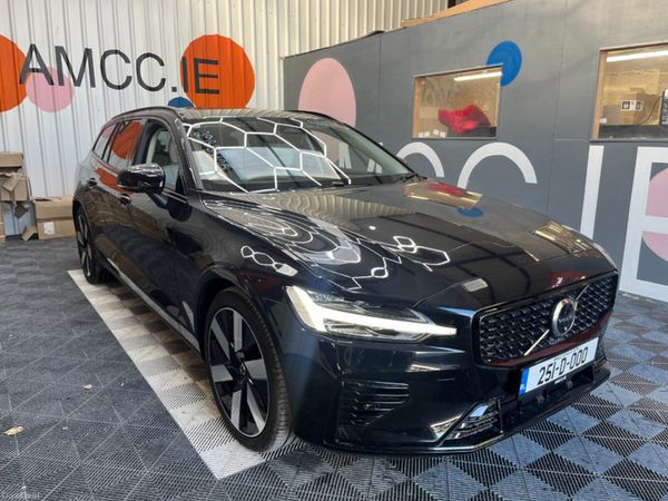 Volvo V60 Estate, Petrol Hybrid, 2025, Black