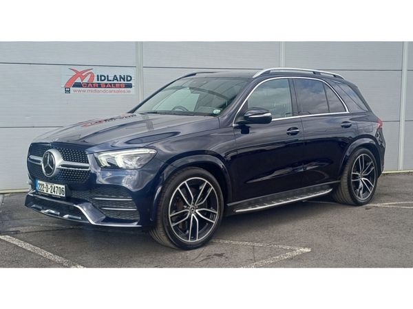 Mercedes-Benz GLE Estate, Diesel Plug-in Hybrid, 2022, Blue