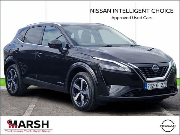 Nissan Qashqai MPV, Petrol Hybrid, 2023, Black