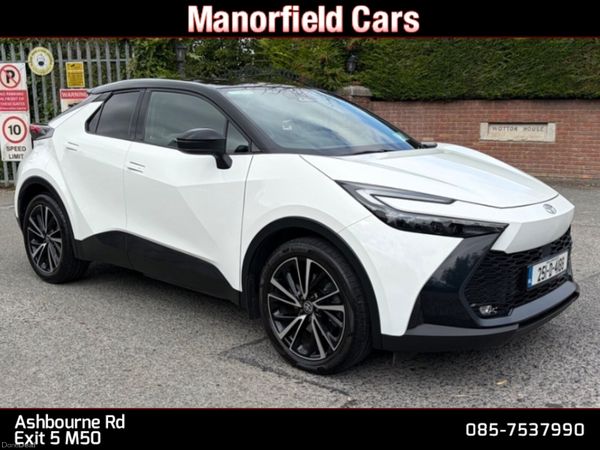 Toyota C-HR SUV, Petrol Plug-in Hybrid, 2025, White