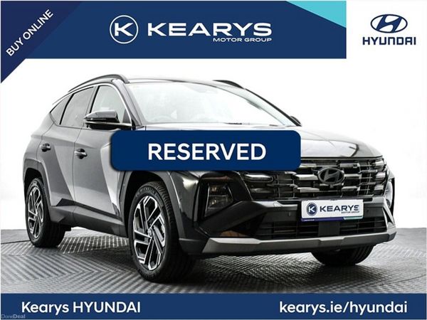 Hyundai Tucson SUV, Petrol Hybrid, 2025, Black