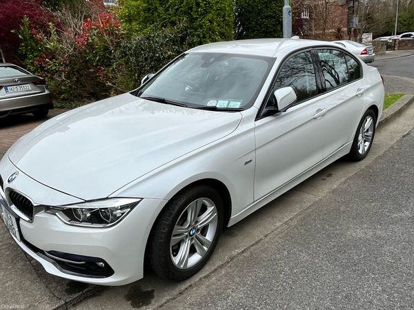 BMW 3-Series Saloon, Diesel, 2017, White