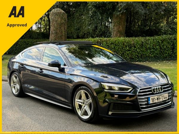 Audi A5 Hatchback, Diesel, 2018, Blue