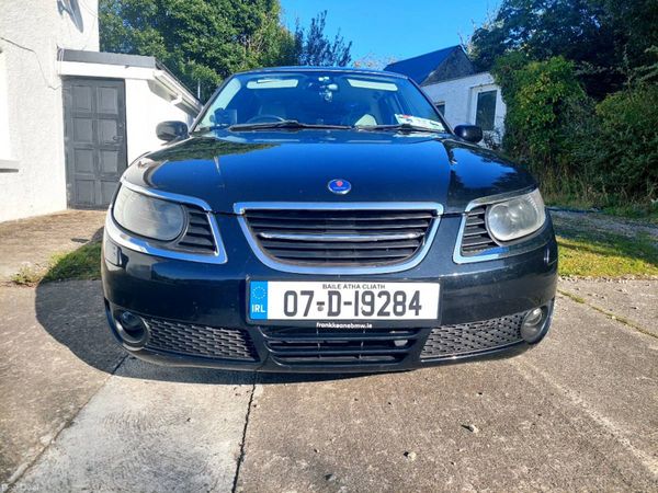 Saab 9-5 Saloon, Ethanol Petrol, 2007, Black