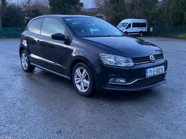 Volkswagen Polo Hatchback, Petrol, 2017, Black