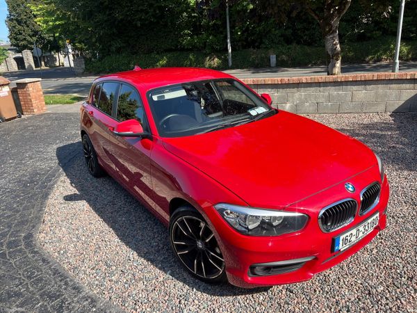 BMW 1-Series Hatchback, Diesel, 2016, Red