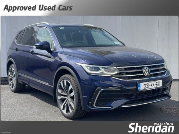 Volkswagen Tiguan Allspace SUV, Diesel, 2023, Blue
