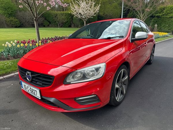 Volvo S60 Saloon, Diesel, 2015, Red