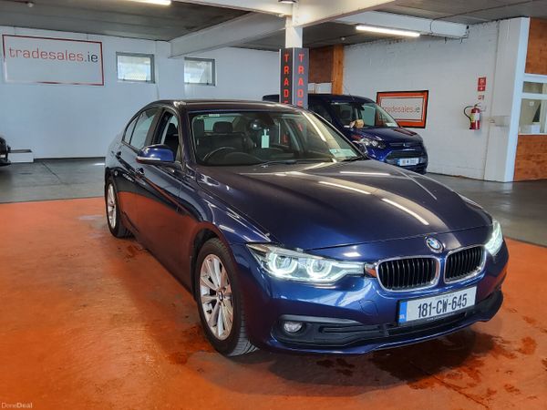 BMW 3-Series Saloon, Diesel, 2018, Blue