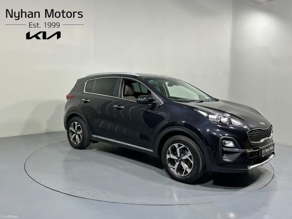 Kia Sportage SUV, Diesel Hybrid, 2021, Black