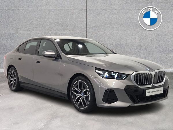 BMW 5-Series Saloon, Petrol Plug-in Hybrid, 2025, Grey
