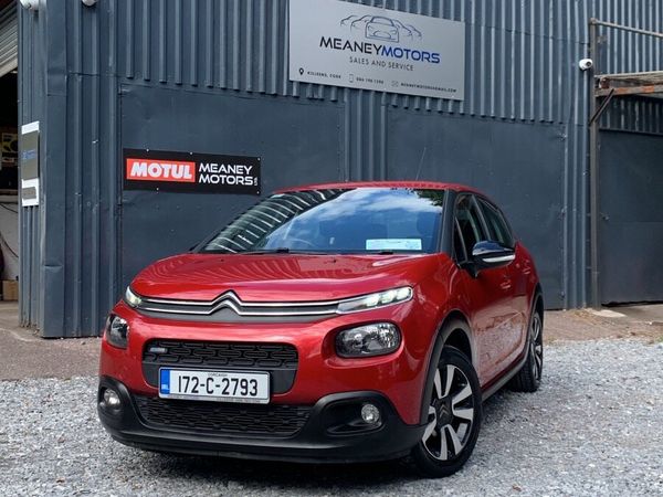 Citroen C3 Hatchback, Petrol, 2017, Red