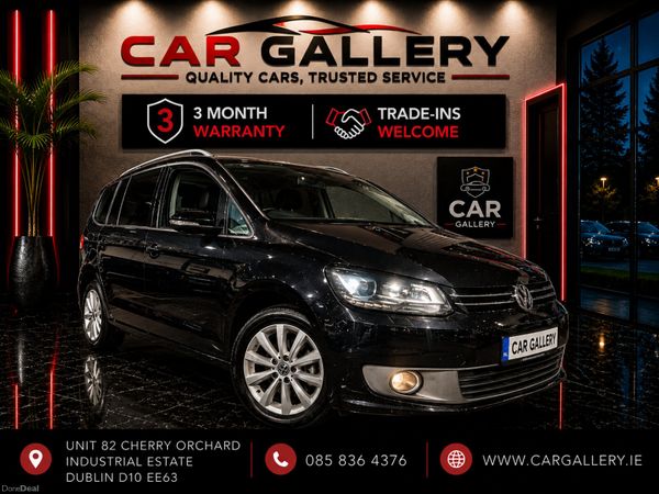 Volkswagen Touran MPV, Petrol, 2012, Black