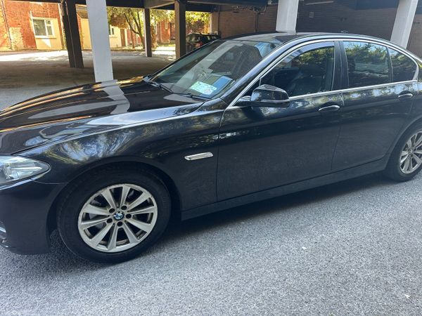 BMW 5-Series Saloon, Diesel, 2014, Black