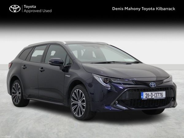 Toyota Corolla Estate, Petrol Hybrid, 2021, Blue