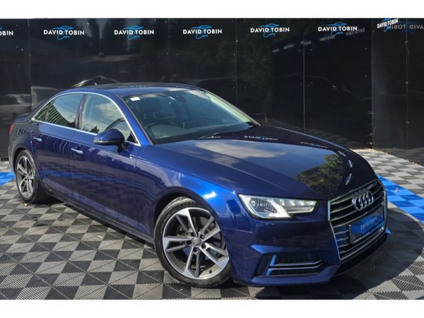 Audi A4 Saloon, Diesel, 2019, Blue
