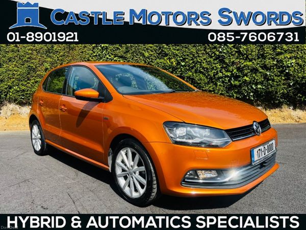 Volkswagen Polo Hatchback, Petrol, 2017, Orange