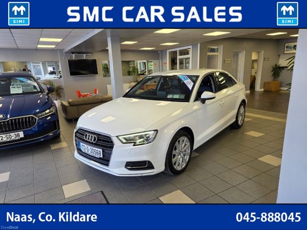 Audi A3 Saloon, Diesel, 2017, White