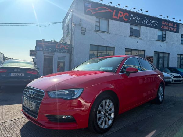 Audi A3 Saloon, Petrol, 2014, Red