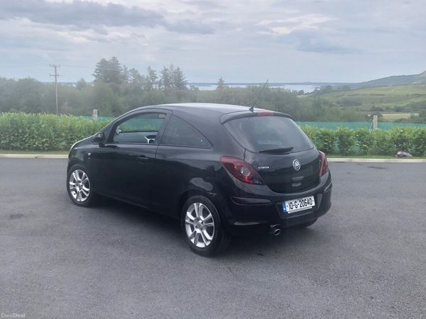 Vauxhall Corsa Hatchback, Petrol, 2010, Black