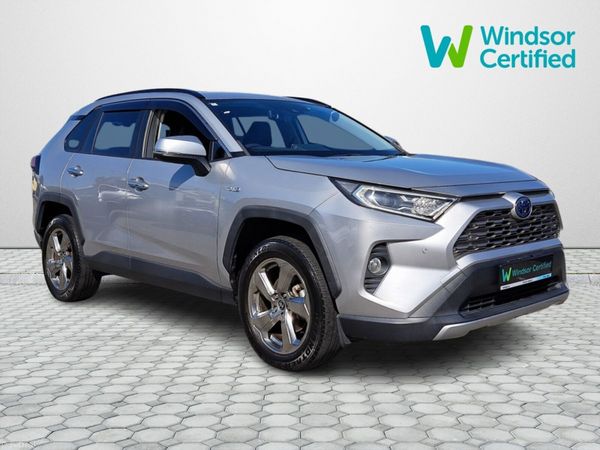 Toyota RAV4 SUV, Petrol Hybrid, 2020, Silver
