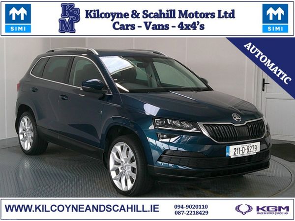 Skoda Karoq Estate/Jeep, Diesel, 2021, Blue