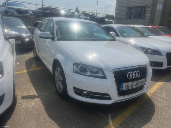 Audi A3 Hatchback, Petrol, 2013, White