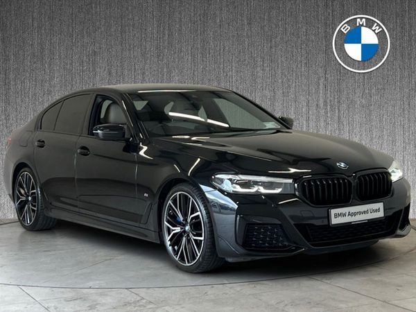 BMW 5-Series Saloon, Diesel, 2022, Black