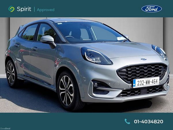 Ford Puma MPV, Petrol Hybrid, 2023, Grey