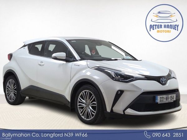 Toyota C-HR Hatchback, Petrol Hybrid, 2022, White