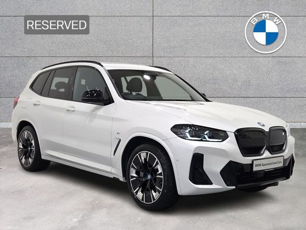 BMW iX3 SUV, Electric, 2024, White