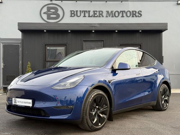 Tesla Model Y SUV, Electric, 2022, Blue