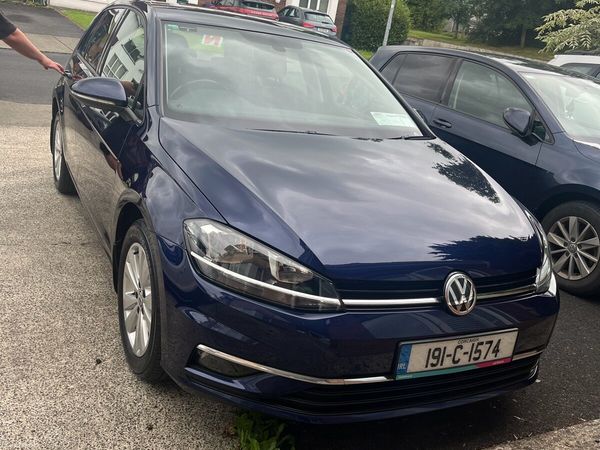 Volkswagen Golf Estate, Diesel, 2019, Blue