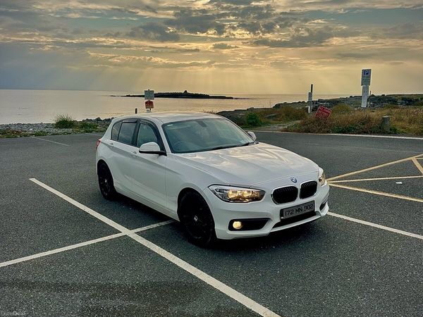BMW 1-Series Hatchback, Diesel, 2017, White