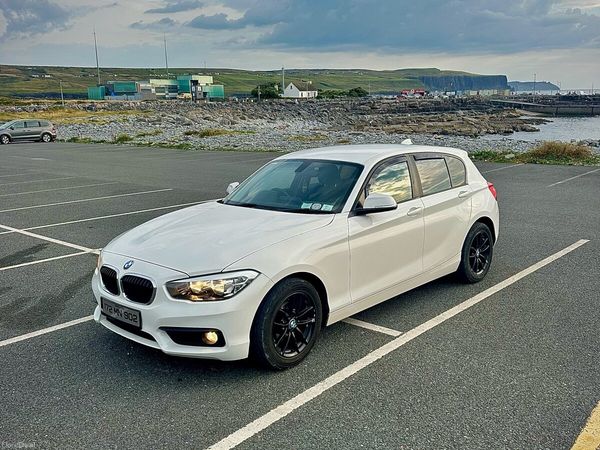 BMW 1-Series Hatchback, Diesel, 2017, White