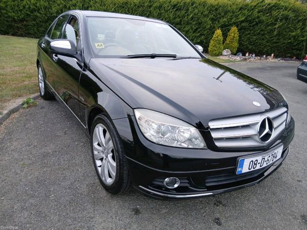 Mercedes-Benz C-Class Saloon, Petrol, 2008, Black