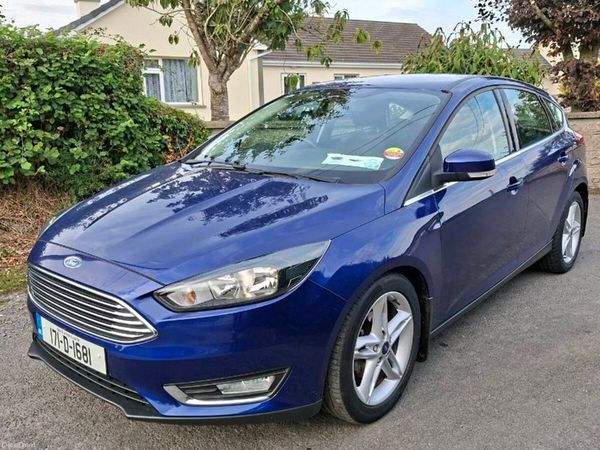 Ford Focus Hatchback, Diesel, 2017, Blue
