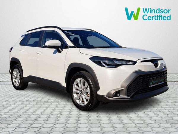 Toyota Corolla Cross SUV, Petrol Hybrid, 2025, White