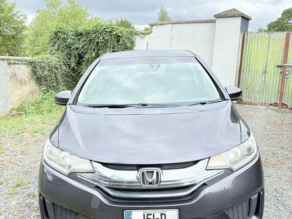 Honda Fit Hatchback, Petrol Hybrid, 2015, Black
