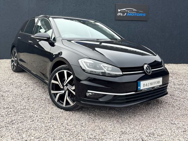 Volkswagen Golf Hatchback, Diesel, 2019, Black