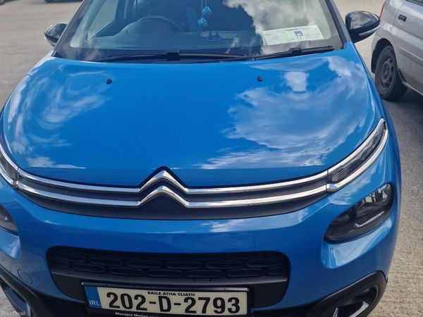 Citroen C3 Hatchback, Petrol, 2020, Blue