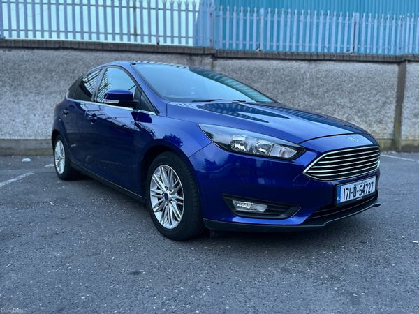 Ford Focus Hatchback, Petrol, 2017, Blue