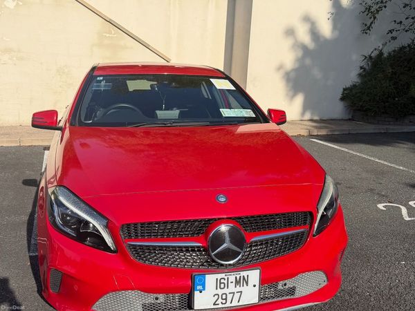 Mercedes-Benz A-Class Hatchback, Petrol, 2016, Red