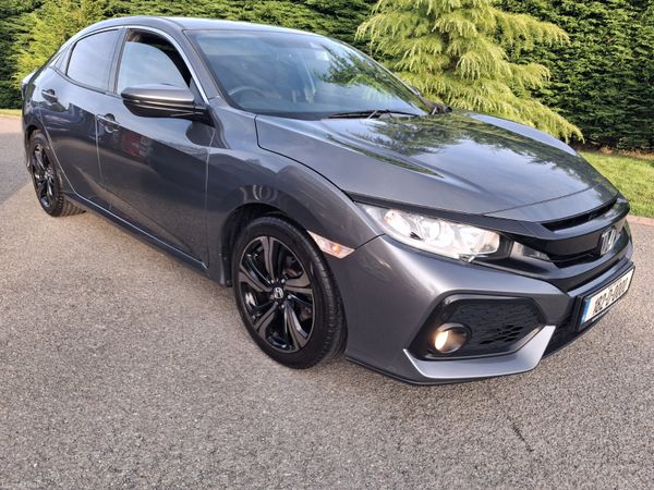 Honda Civic Hatchback, Petrol, 2018, Grey