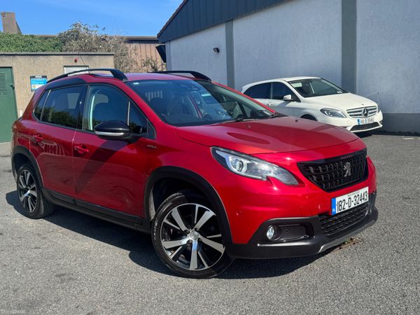 Peugeot 2008 SUV, Petrol, 2018, Red