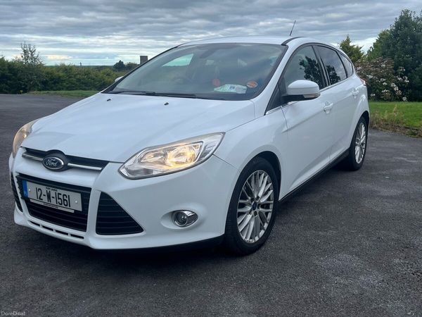 Ford Focus Hatchback, Diesel, 2012, White