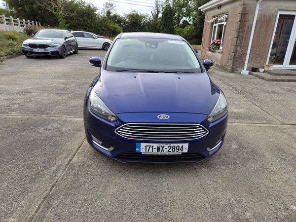 Ford Focus Hatchback, Diesel, 2017, Blue
