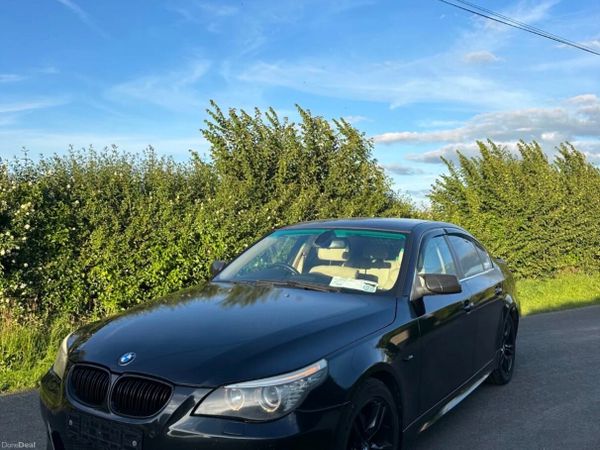 BMW 5-Series Saloon, Diesel, 2007, Black