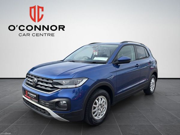 Volkswagen T-Cross SUV, Petrol, 2021, Blue